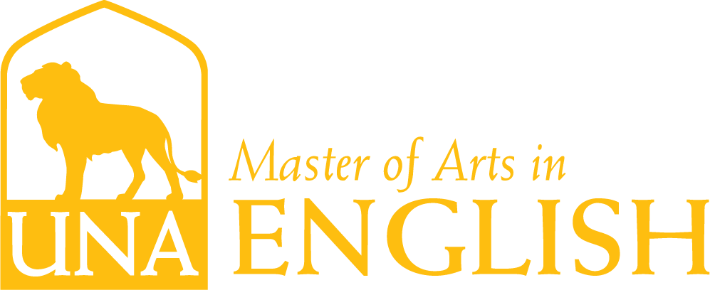 English Dept Merchandise Logo in Gold